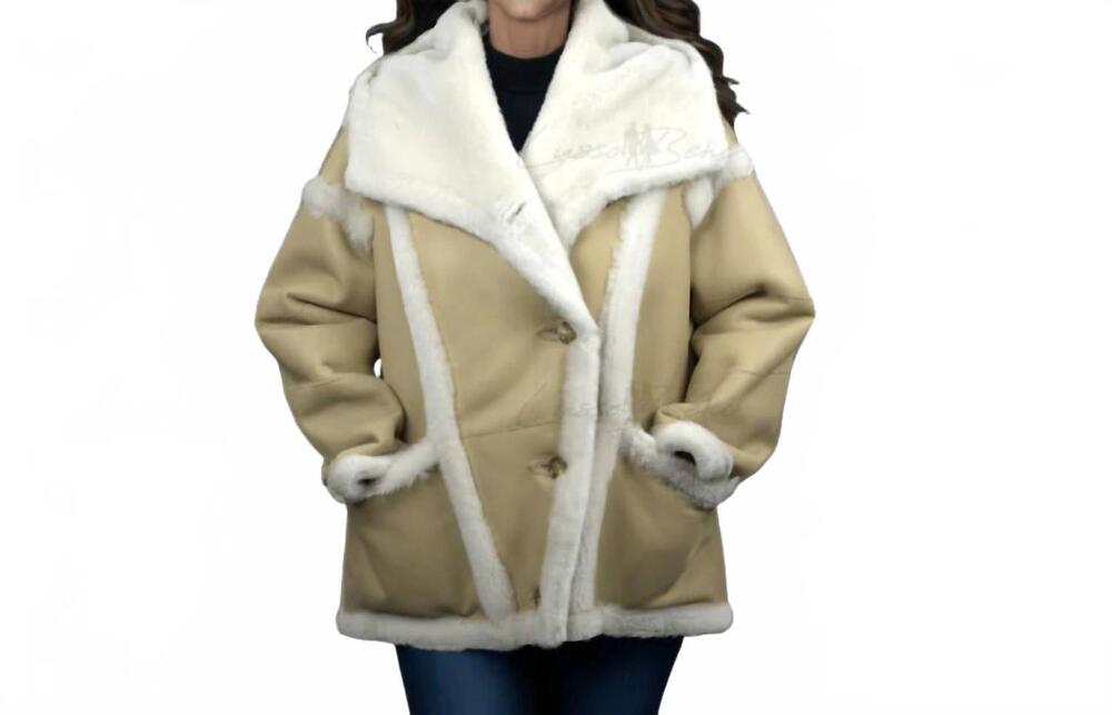 NEW LUSSO BENI velocity jacket in camel/white